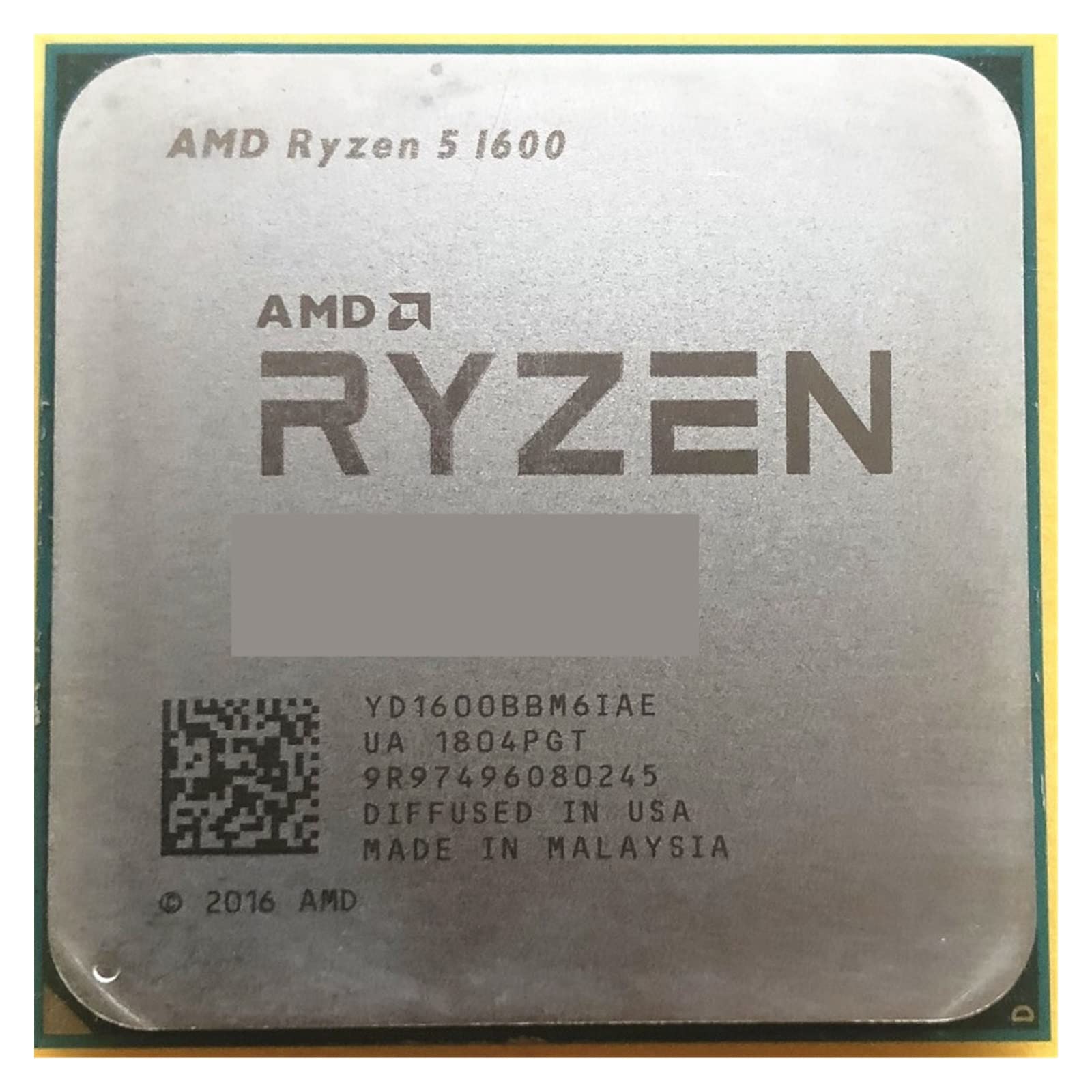 Amazon | コンピュータコンポーネント AMD Ryzen 5 1600 Prosesor 3.2